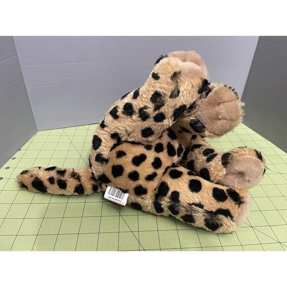 Adventure Planet Plush Leopard Cheetah Cub 10” Stuffed Animal Toy Realistic - Picture 5 of 12